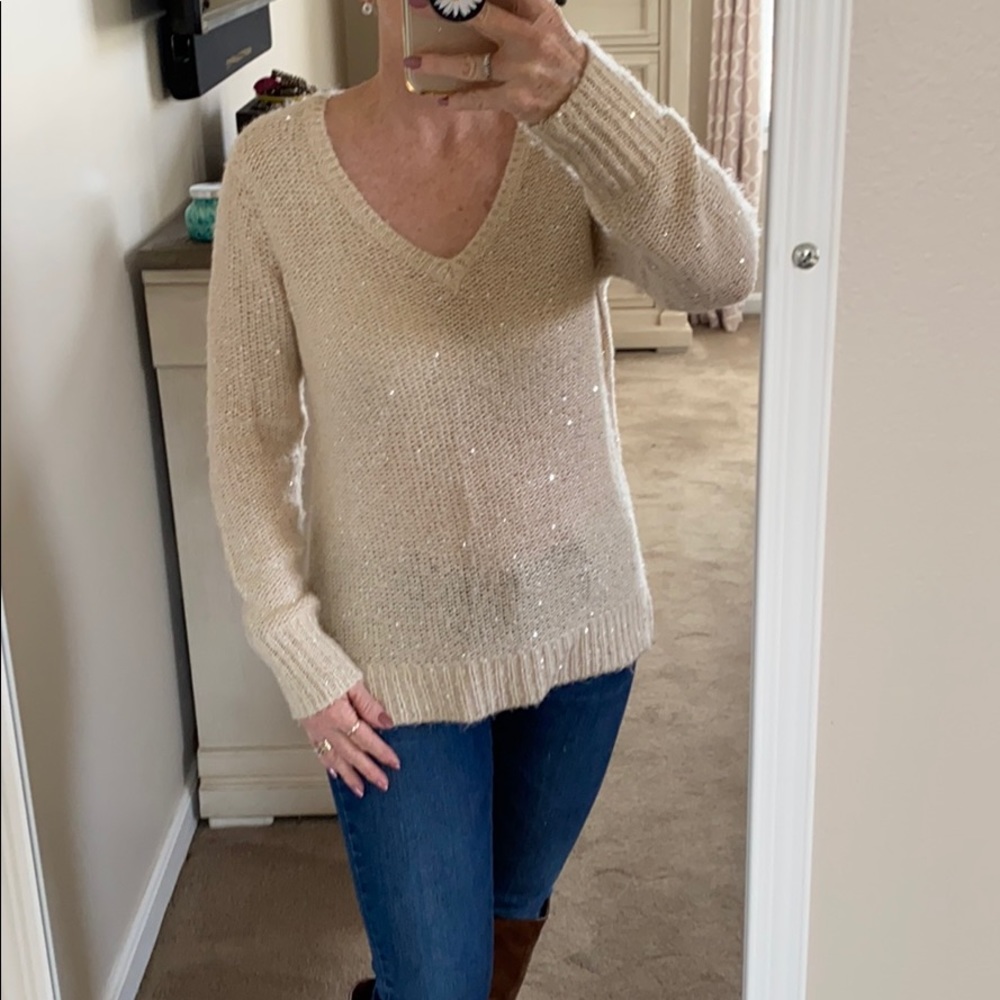 Apt 9 Sequined Sweater - GET READY FOR THE HOLIDAYS!!!